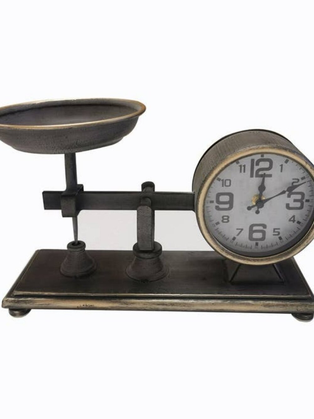 Primitive new Scale-Inspired Vintage Table Clock